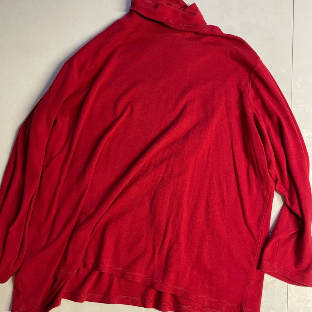 3x Elisabeth Red Turtleneck